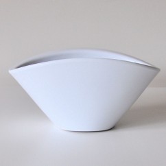 Donica ceramiczna Sybin 133/24 biały połysk