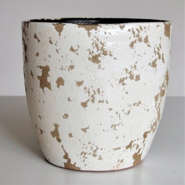 Donica ceramiczna Wera 218201/23 krem szkliwiony