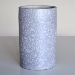 Wysoka doniczka ceramiczna Marble 488491/25 marmur połysk