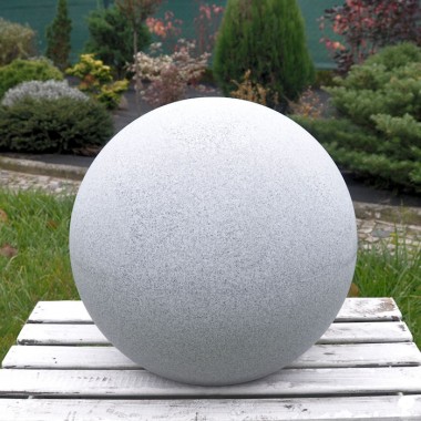 Duża kula do dekoracji ogrodu 200/40 biały granit